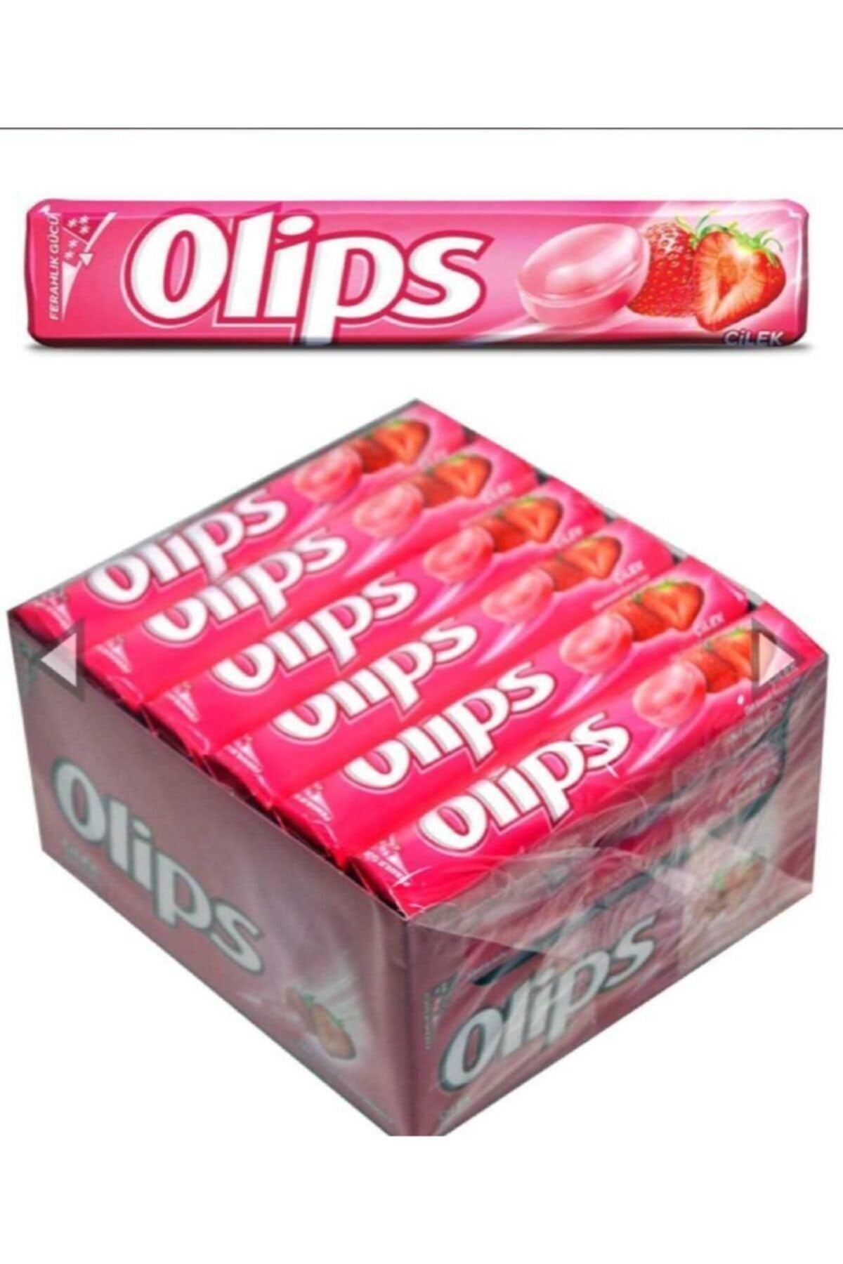 Olips Stick Çilek Aromalı Şekerleme 28 gr
