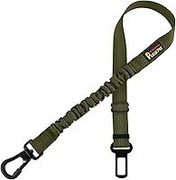 Vista 15 de Plutus Pet Cinturón de seguridad para perros para auto, arnés de coche ajustable con clip de mosquetón, cinturón de seguridad reflectante para Negro