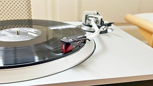 Miniatura 6 de Ortofon Pastilla roja premontada de 6.6 ft de 6.6 ft, montada en SH-4 Black Headshell