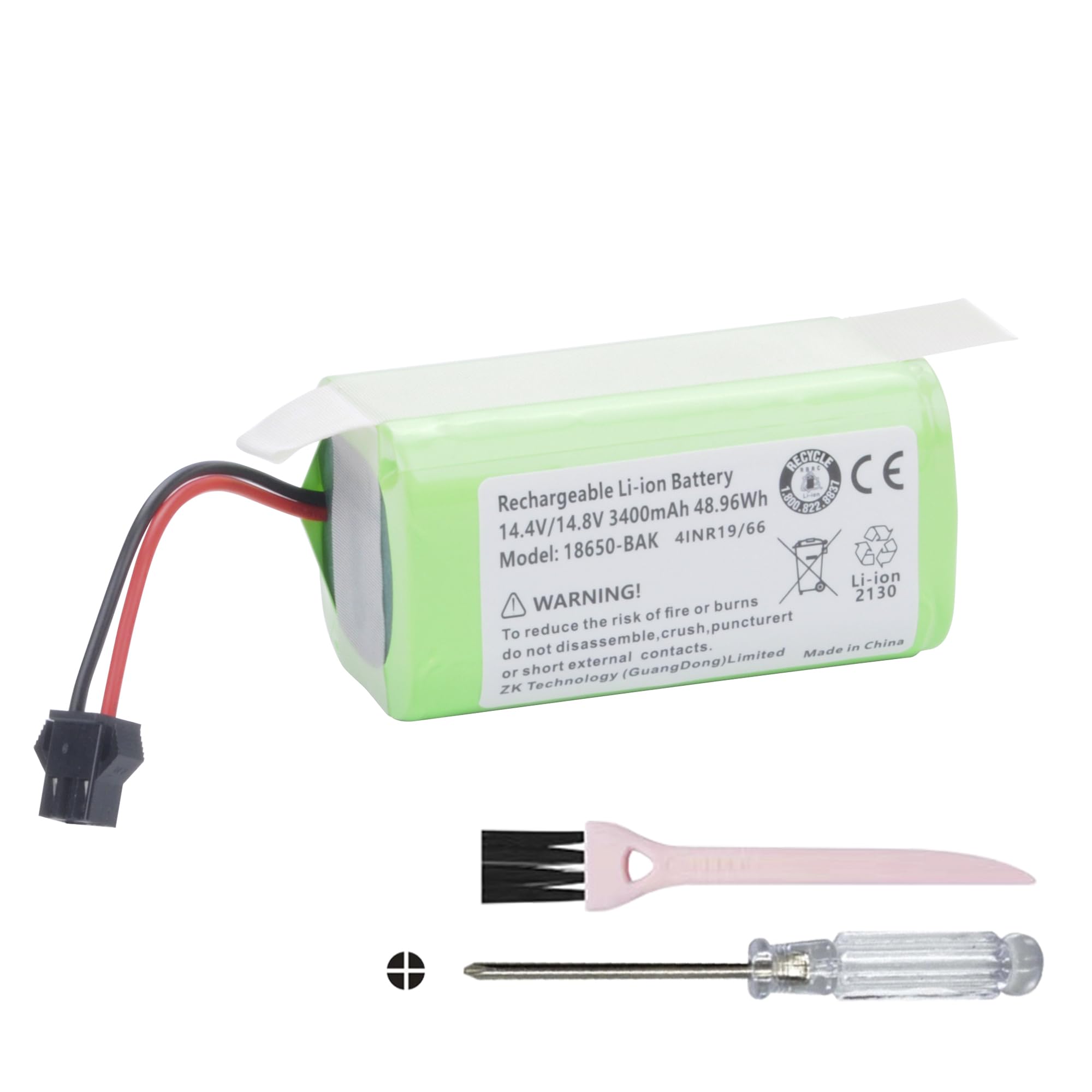 Batteria Di Ricabio 3000 Ah Per Proscenic 800T Agli Ioni Di Litio - Foto 7