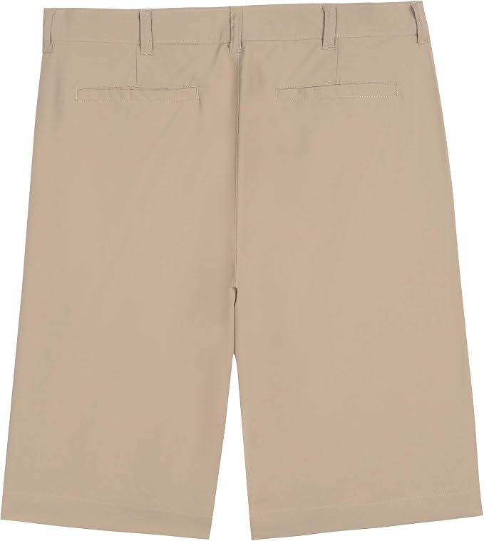 Chaps Boys' School Uniform Flat Front 