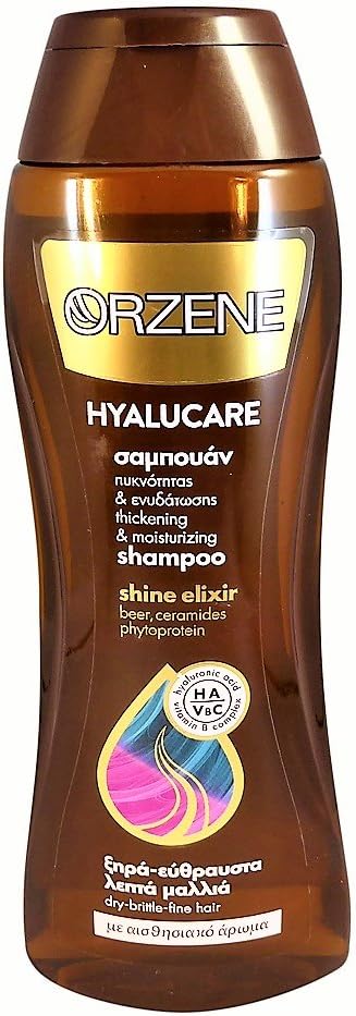 Hyalucare Shine Elixir Shampoo for Dry-Brittle-Fine Hair 13.52 Ounces