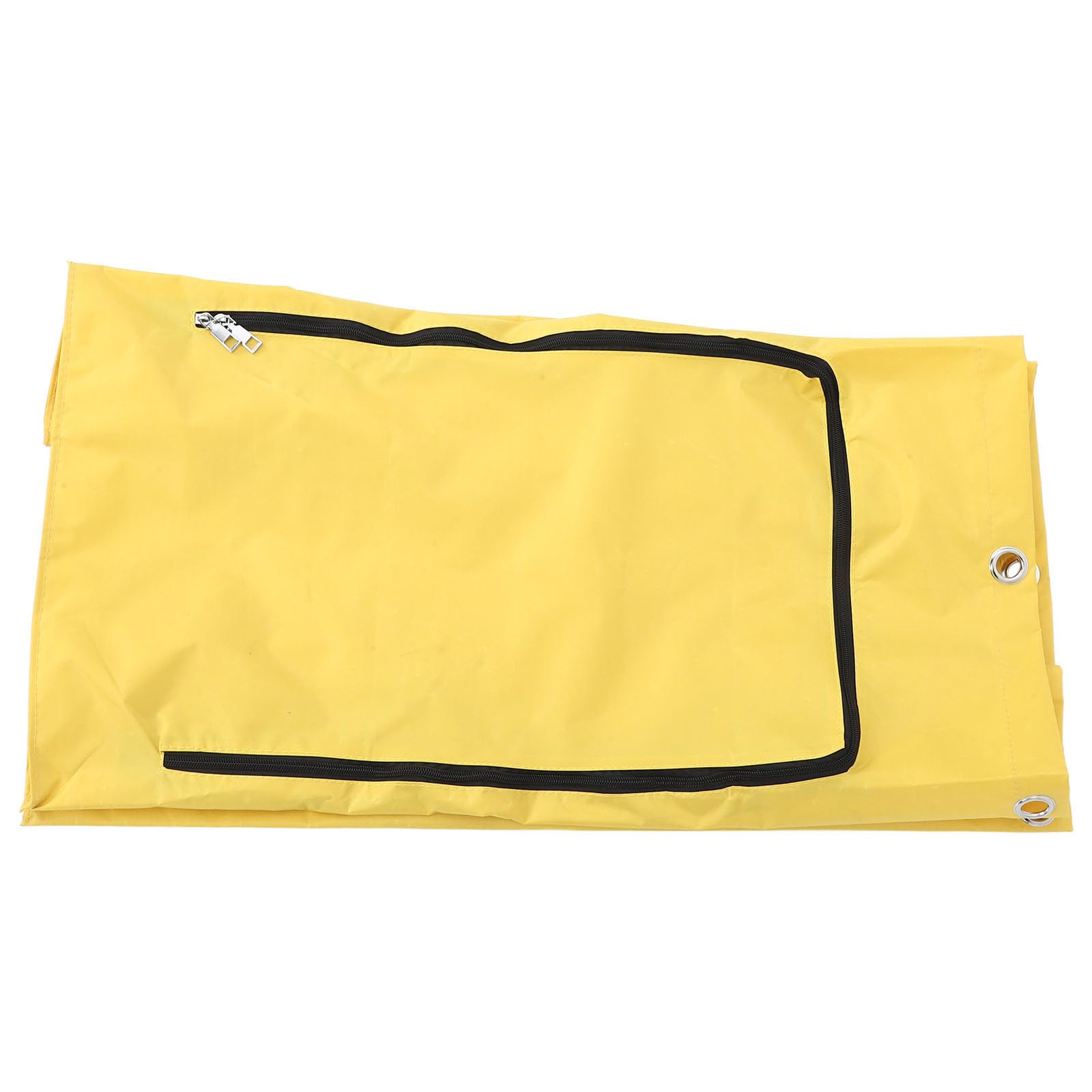 Bolsa de gran capacidad para residuos y suministros con cremallera para carro de limpieza