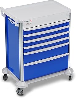 Detecto, 2022886, Mobile Care Medical Cart, Keyed Lock