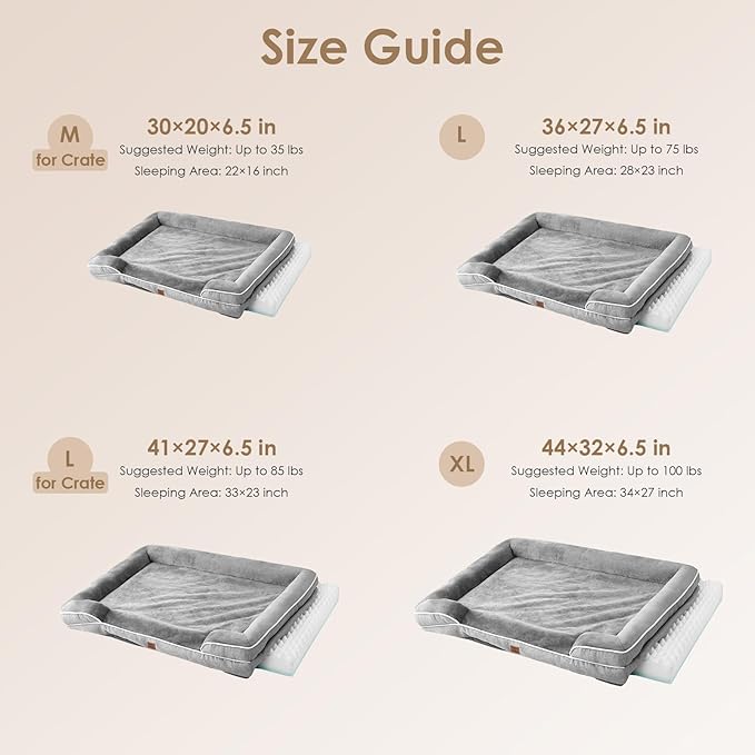 Funda para Cama de Perro Grande Impermeable Lavable Base Ant miniatura 2