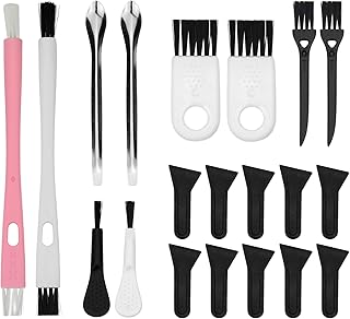 Brushes Scrapers Spoons Set for Herb Grinder Pipe Cleaners Tool Pollen Kit for Herb Grinder (21)