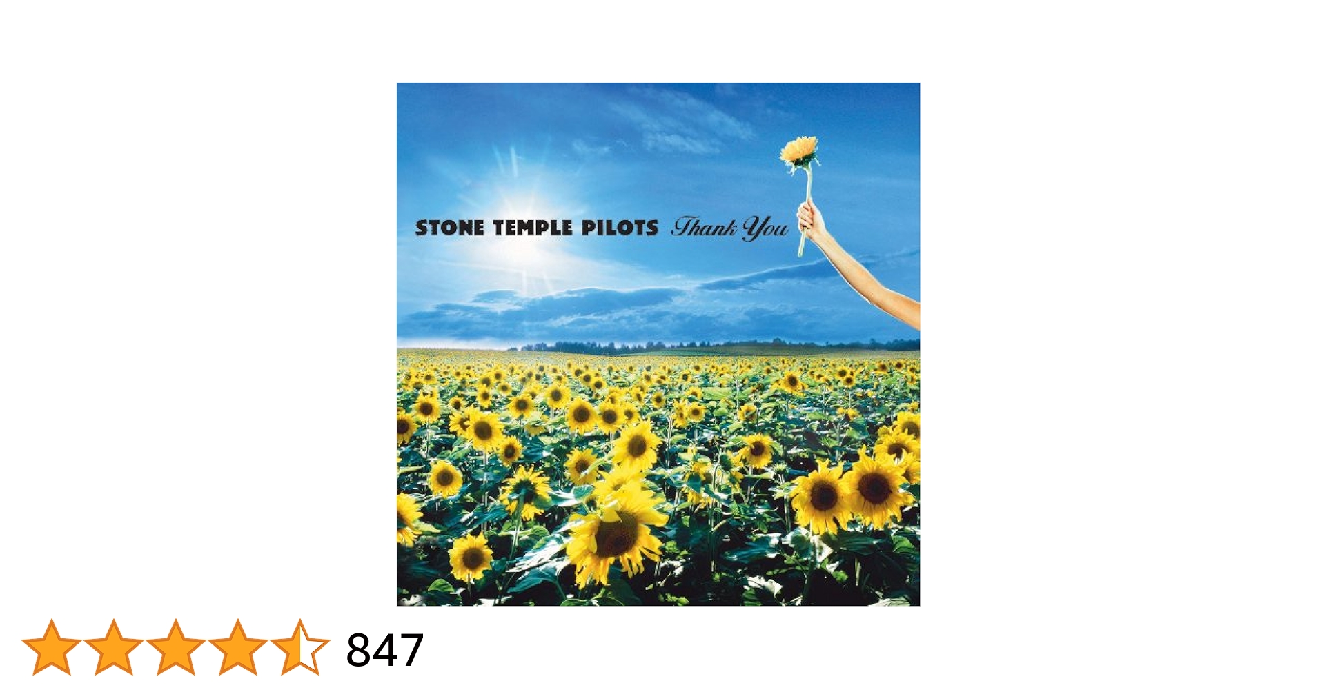 米2LP Stone Temple Pilots Thank You RCVI83586 Rhino Records /00520 Stone Temple Pilots - Thank You 2xLP Vinyl Record (Sky Blue