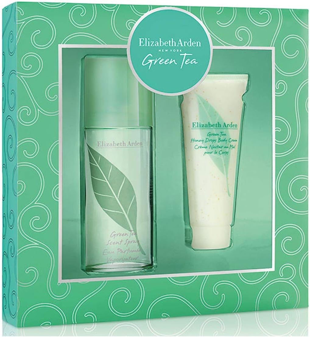 Elizabeth Arden Green Tea Eau De Parfum, 100 ml+100 ml Body Cream Set