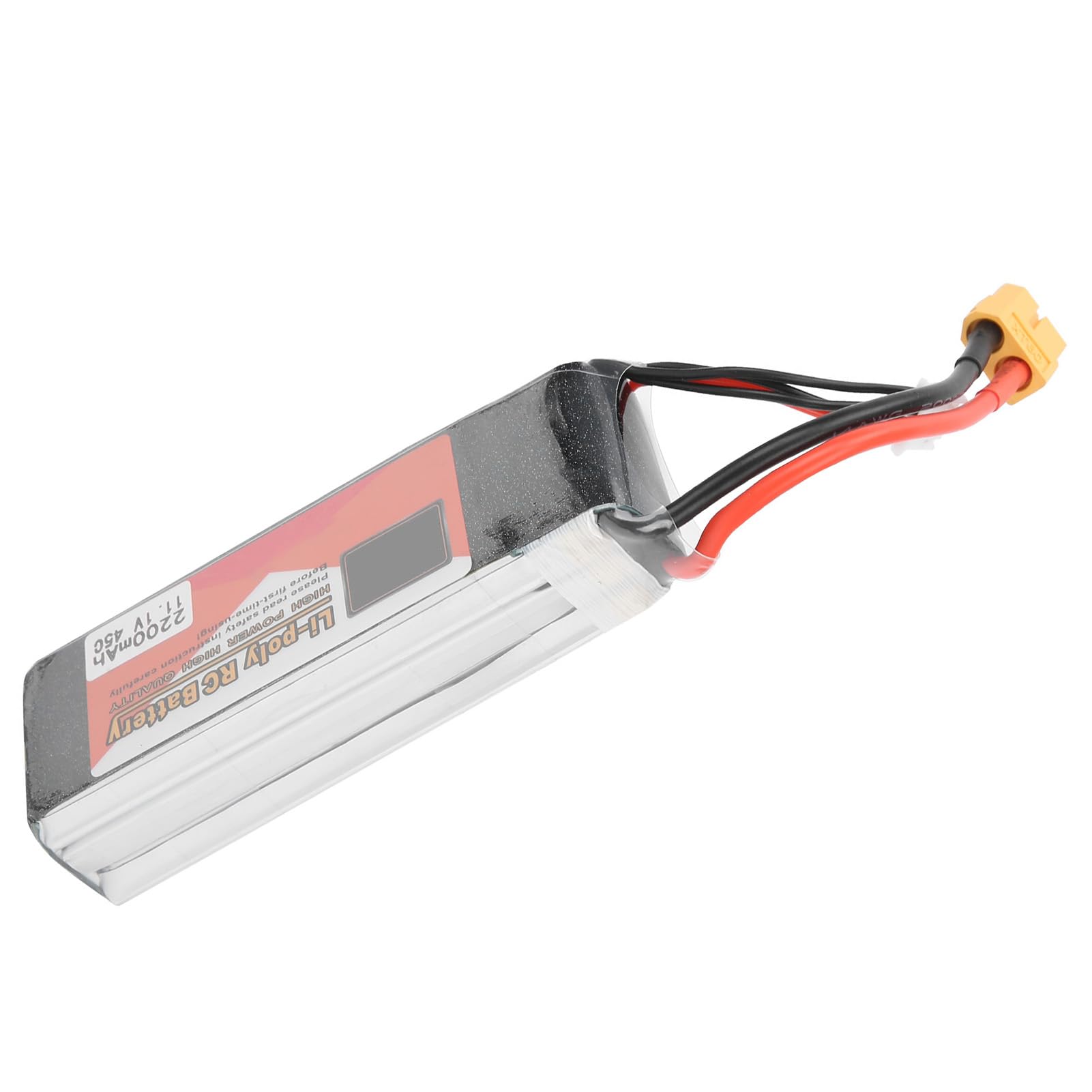Domary 11.1V 2200mAh 45C 3S Batteria Lipo con Connettore XT60 per Drone