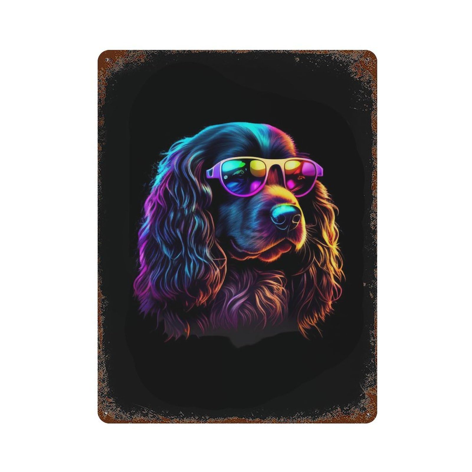 Boykin Spaniel Retro Metal Sign 15.7"x11.8", for Pub, Kitchen And Man Cave Decor, Retro Wall Decor