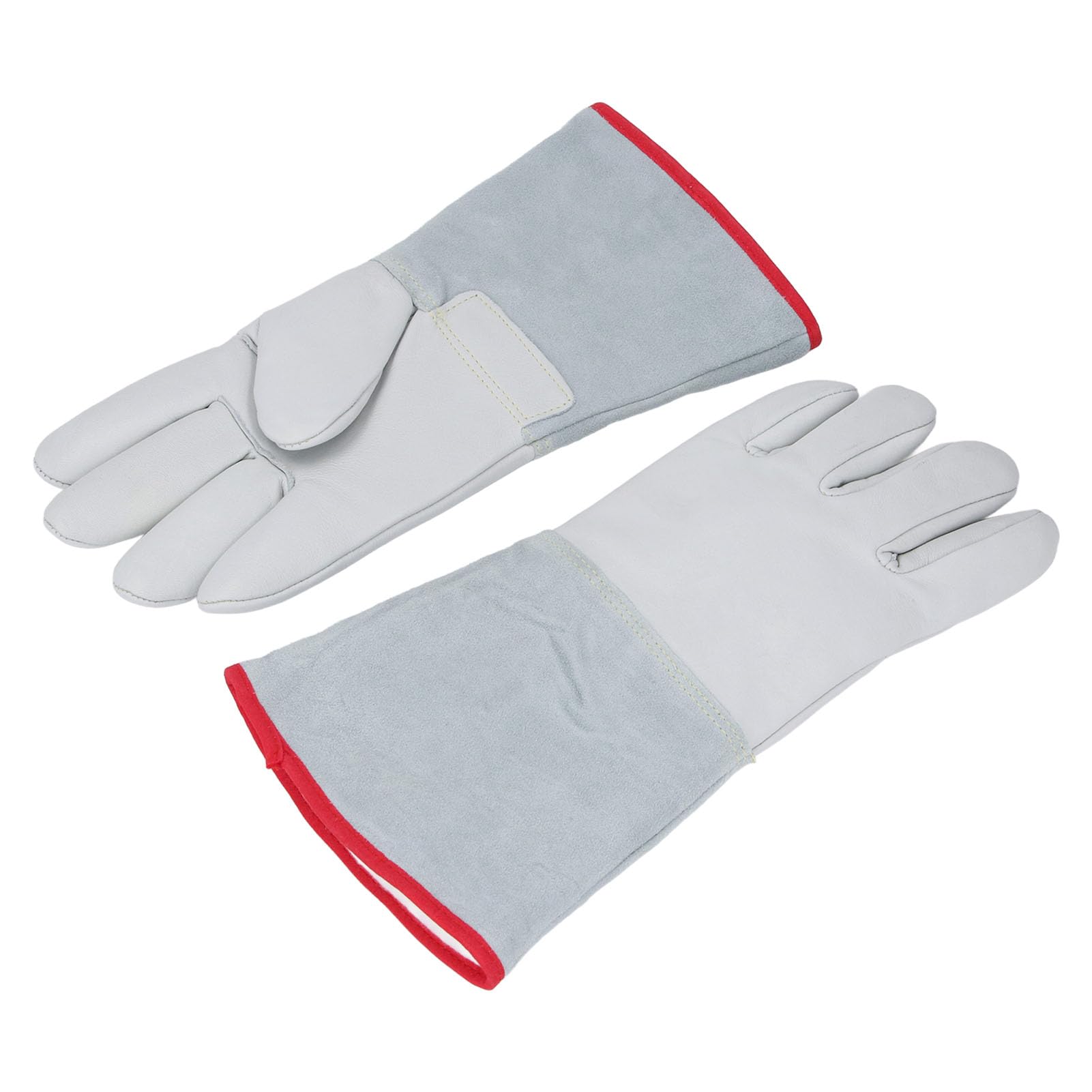 Marhynchus Leather Antifreeze Gloves, -500? Cold Proof Protect 3 Layer Cowhide, Liquid Nitrogen, Dry Ice Handling, Cryogenic Food Processing, Extinguisher