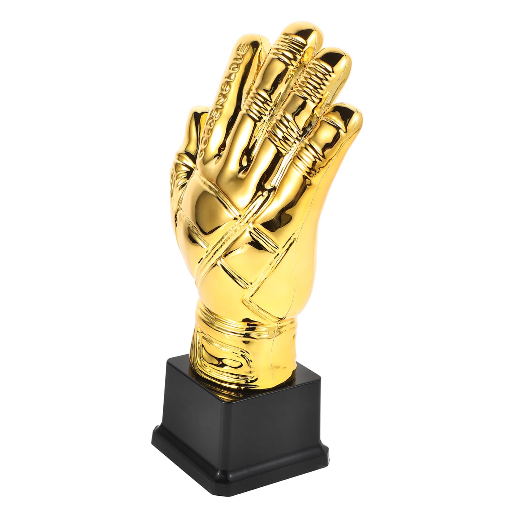 SUPVOX Guanto d'oro Calcio per Portiere in Plastica Premio Decorativo per Competizioni Scolastiche E Campionati Amatoriali