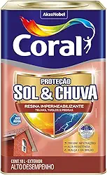 PROTEÇÃO SOL & CHUVA RESINA IMPERMEABILIZANTE INCOLOR 18L