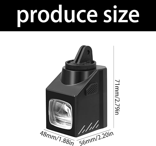 Miniatura 6 de Extreme Bright Cycle Frontlight Remote Change Water 1600LM Beam Night Cycling Warning Light Wide Beam Cycle Light