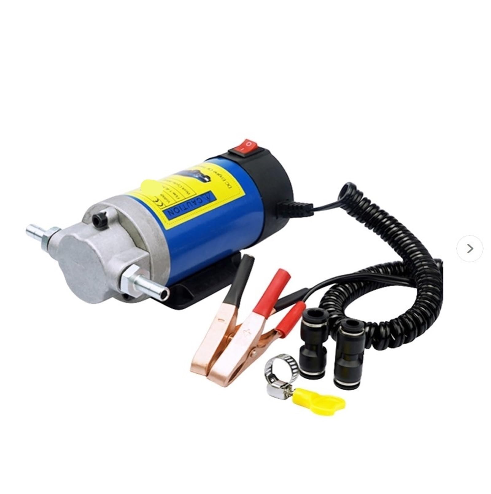 Pompa dell'olio Pompa di trasferimento olio portatile Estrattore Aspirazione fluido Cambio elettrico Pompa carburante Strumento sifone per auto imbarcazioni a motore Extractor Aspirazione Della(12V)