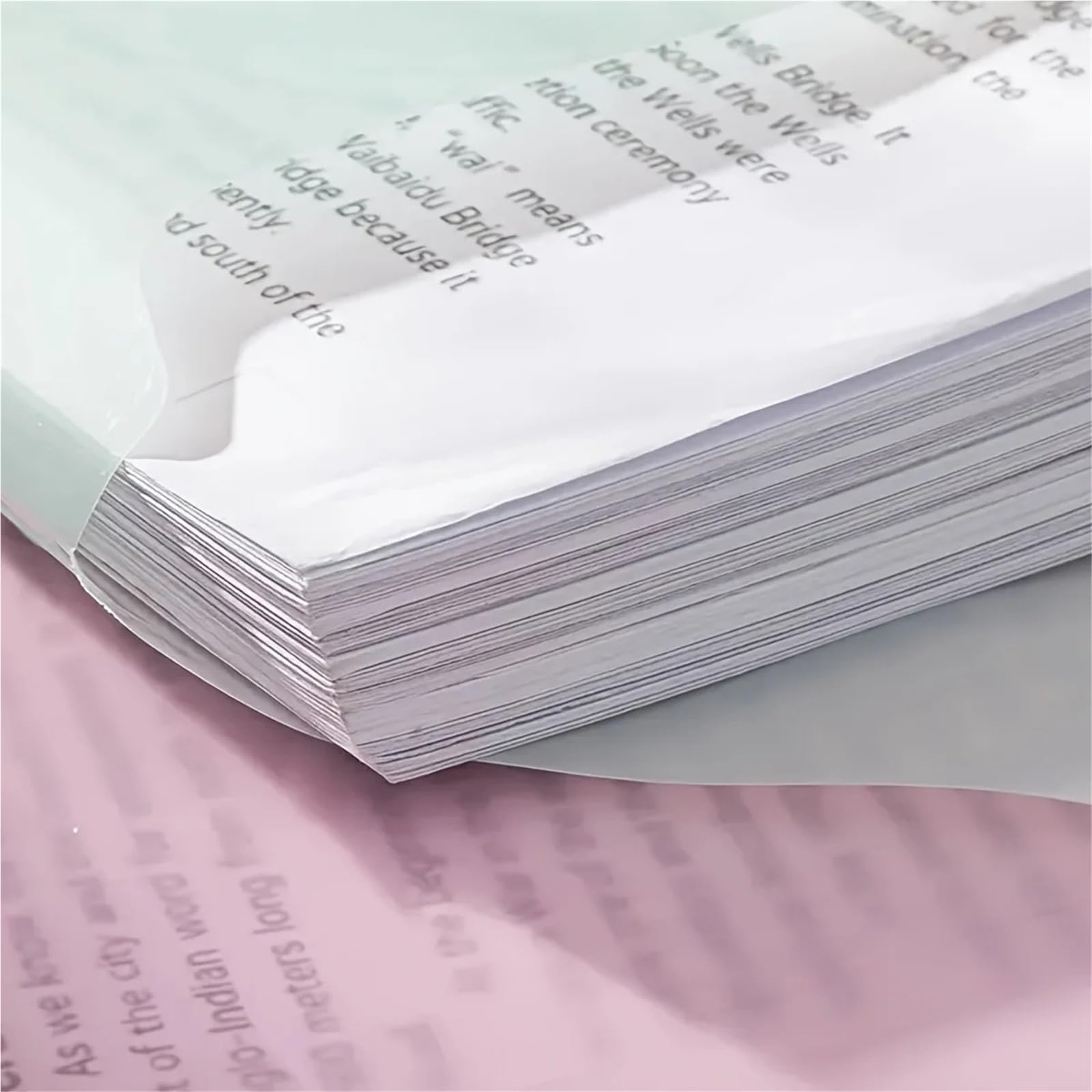 20 sobres de plástico transparentes, reutilizables, impermeables, con botones(Pink)