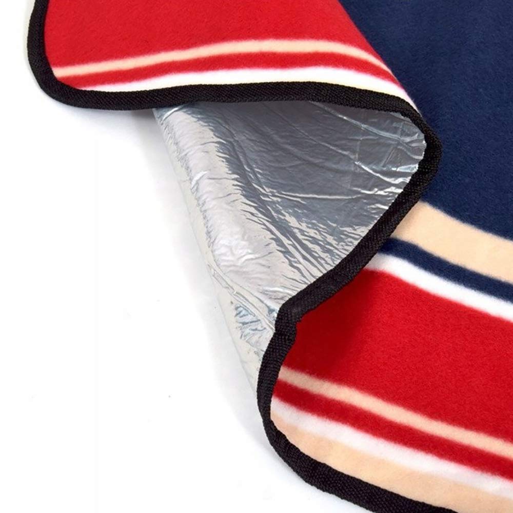 Tapis de Plage Anti Sable Imperméable 200 x 200cm Portable Léger Couverture de Plage Tapis de Picnic, pour Camping, Parc, Yoga, Randonnée, Voyage, B