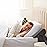 Bedluxe King Wedge Pillow Headboard (76x10x6), Bed Wedge Pillow for Headboard, Foam Headboard Pillow, Bed Gap Filler King - Fill The Gap (0-7), Mattress Gap Filler (Short Plush, 76x10x6)