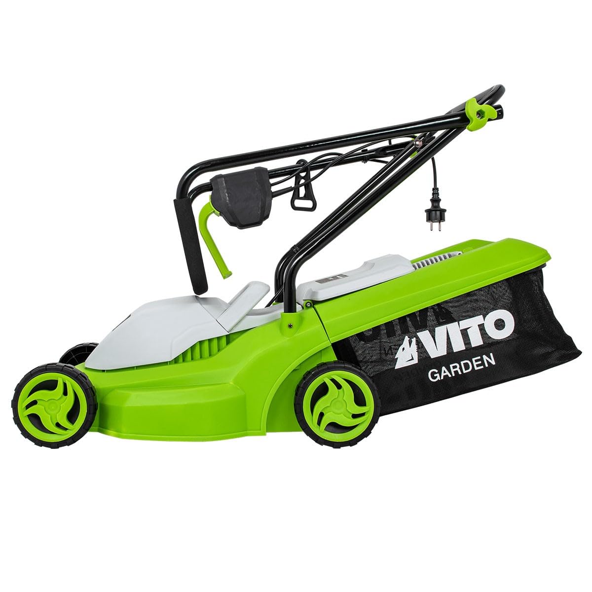 VITO - Kosiarka elektryczna 1200W Powierzchnia 300M2 Cięcie 32 cm Wysokość cięcia 20-65 mm Taca 30L