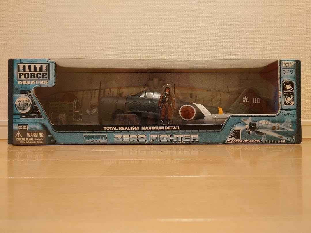 エリートフォース 1/18 ZERO FIGHTER 1:18 Japanese Zero (A6M) Elite Force UNBOXING! - YouTube