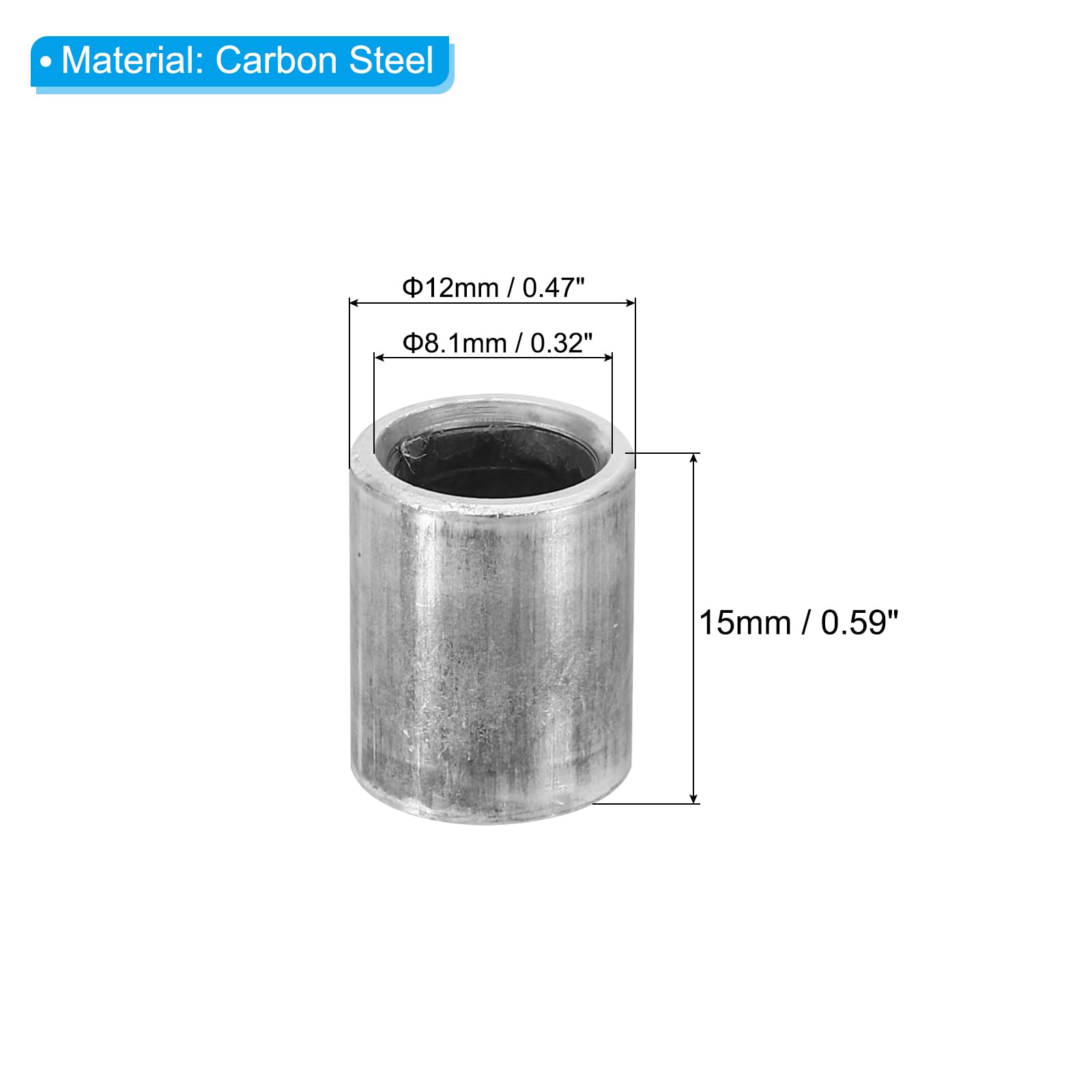 PATIKIL M8 Steel Spacers - Image 2