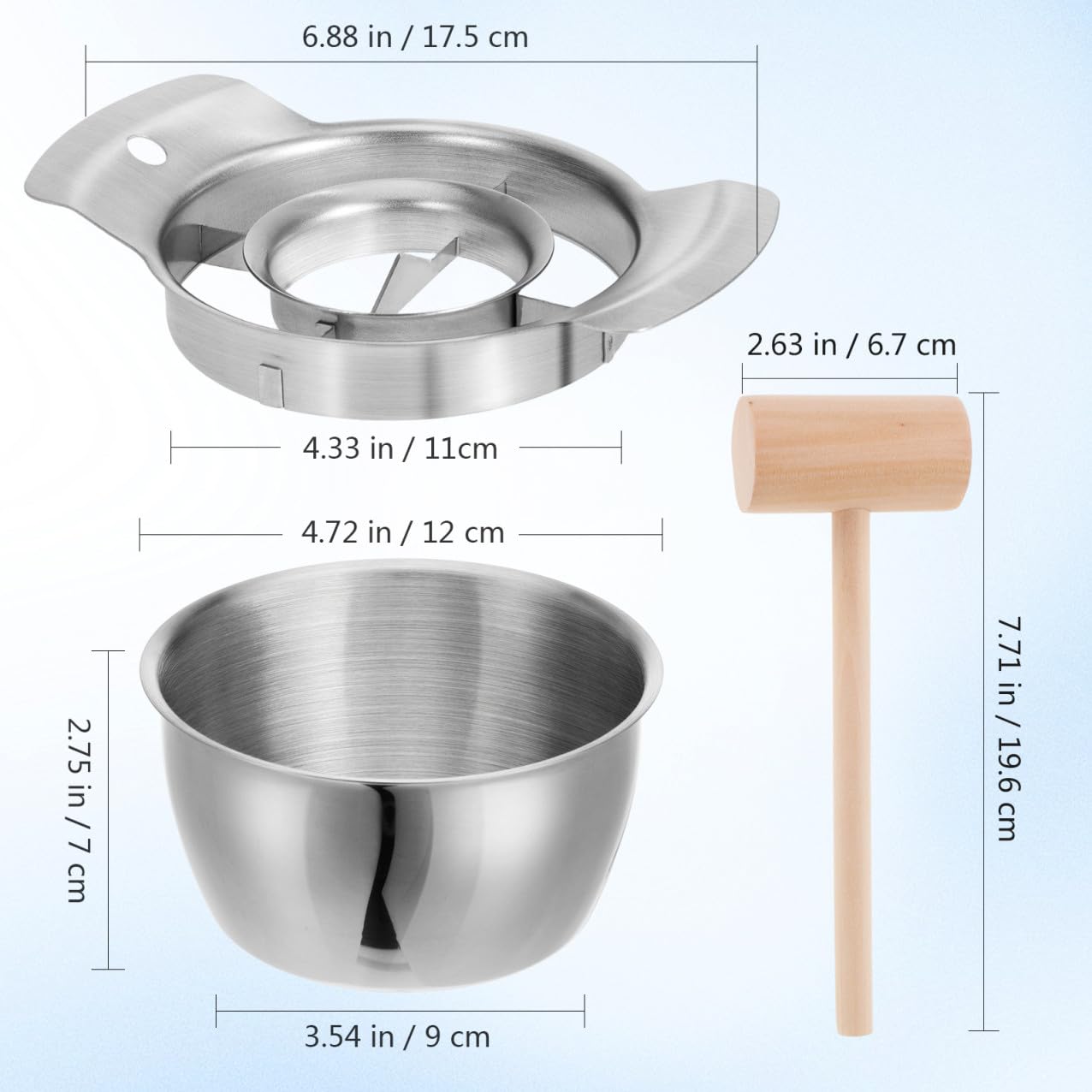 Veemoon Herramientas Para Pelar Frutas Pelador De Granadas De Cocina Fácil De Quitar Utensilio Tazón