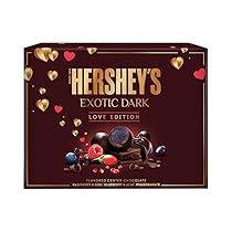 Hershey’s Exotic Dark – Love Edition Valentine Day Chocolate Gift Pack (Pomegranate), 200g