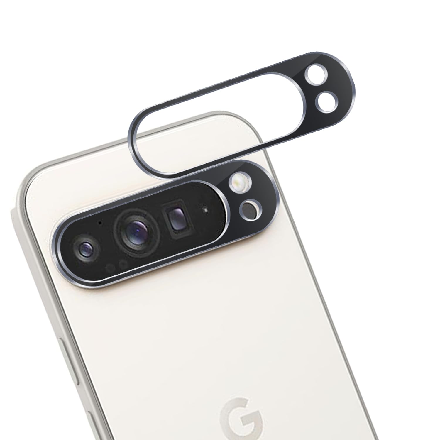 Paquete de 2 protectores de lente de cámara para Google Pixel 9 Pro XL, dureza 9H [claridad HD], compatible con fundas, antiarañaz