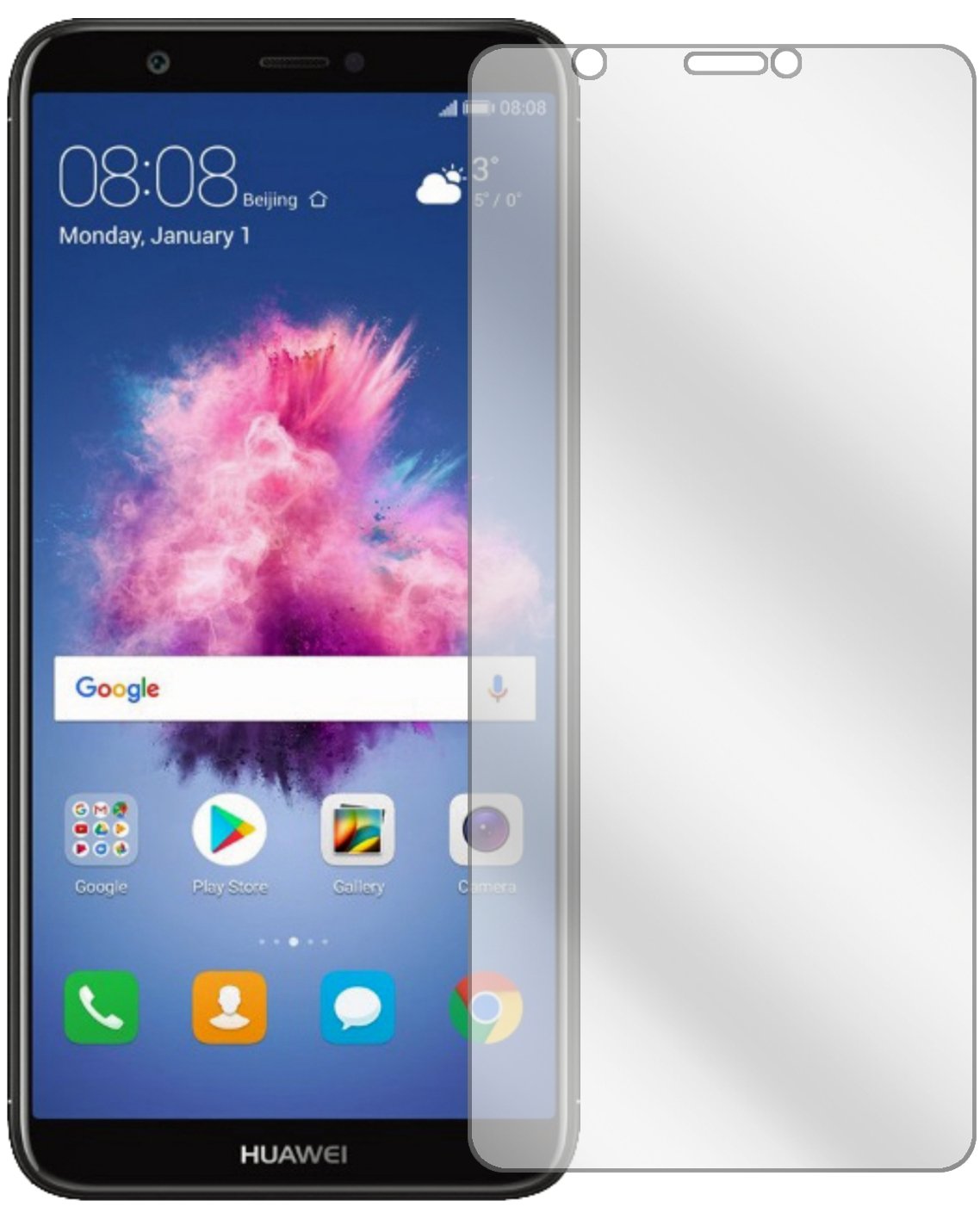 Dipos 6 Pellicole Protettive Crystalclear Per Huawei P Smart – Taglio Laser, Anti Graffio, Invisibile, Made In Germany