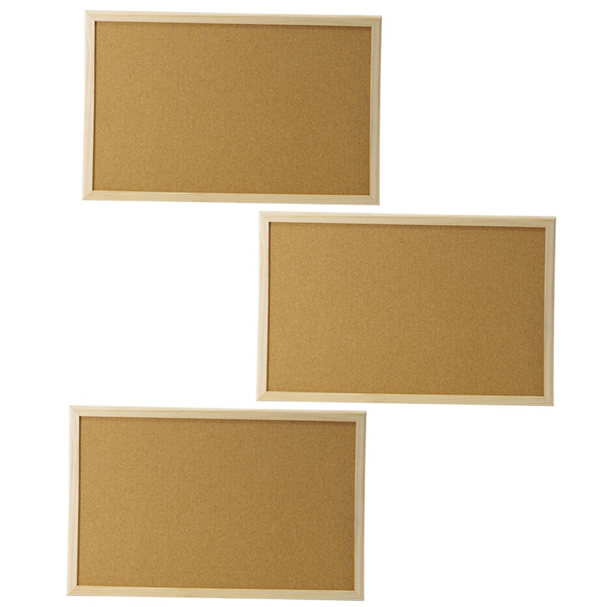 Operitacx Tablero de Corcho Enmarcado de Madera Tablero de Notas Colgante Multifuncional para Mensajes y Fotos para Oficina y