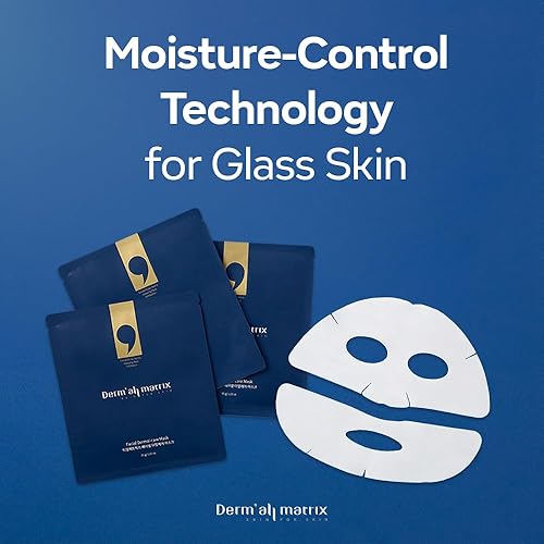 Miniatura 3 de DERMALL MATRIX  Cuidado cutáneo facial diario (1.23 ozhoja) Paquete de máscara nocturna, levantamiento e hidratación, calmante, exfoliante,