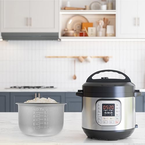 Miniatura 7 de ULTECHNOVO Olla de cocción interna Olla a presión Olla arrocera interior Olla interna - Cocina de arroz antiadherente de cerámica para el hogar