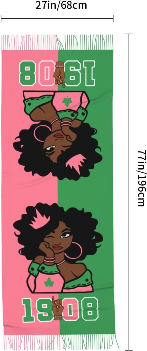 Women's Scarf Super Soft Wrap For Long Large Warm With Tassel - Image 5