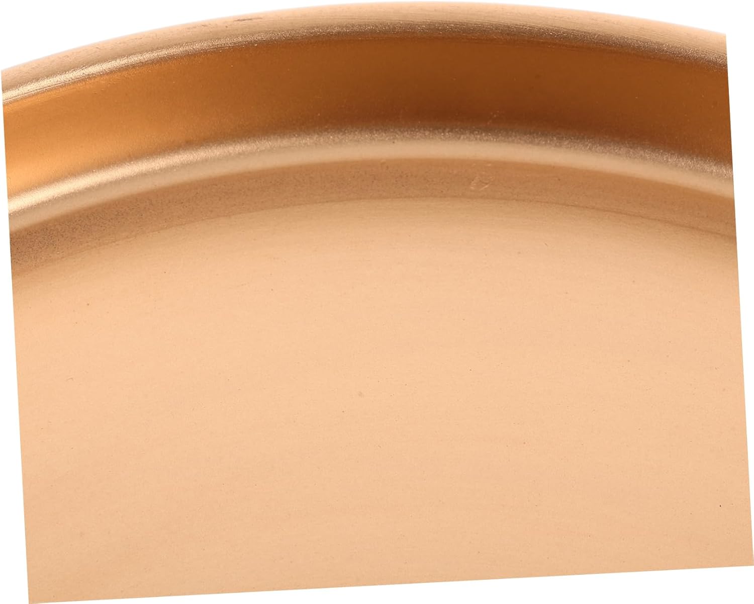 Kisangel Gold Ceramic Plant Saucer Round Drainage Tray for Use Versatile Flower Pot Base Stylish Serving Plate Durable Water Collection Dish