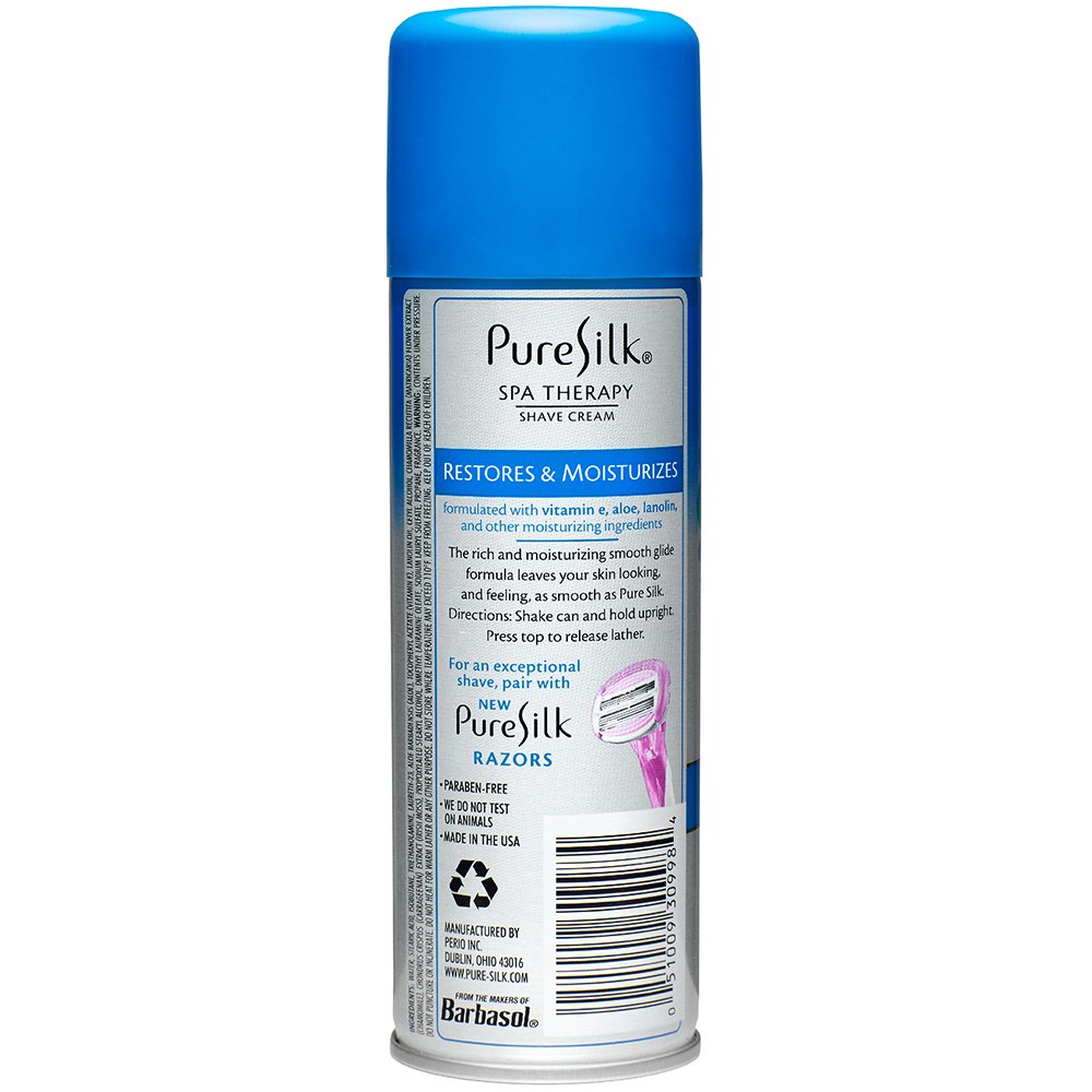Pure Silk Spa Therapy Shave Cream By for Women, Dry Skin, 7.25 Oz image 2
