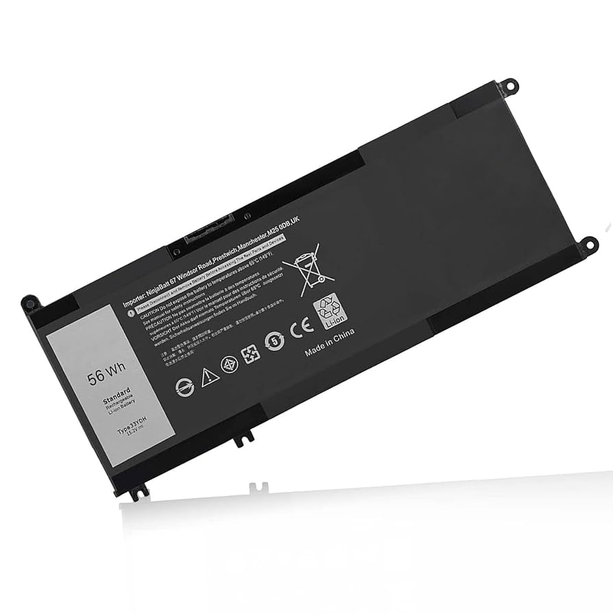 DELL 33YDH バッテリー　新品 Amazon.com: ROLADA 33YDH Battery Compatible with Dell 15.2V