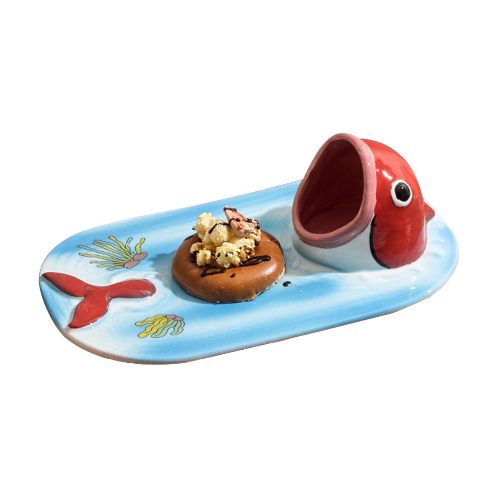 Set De Service À Sushi Assiettes à Sushi à Motif Carpe