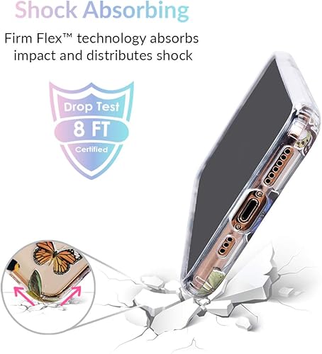 Miniatura 4 de Velvet Caviar Funda transparente para iPhone 11 Pro Max con diseño de mariposas para niñas y mujeres, bonitas fundas protectoras para teléfonos