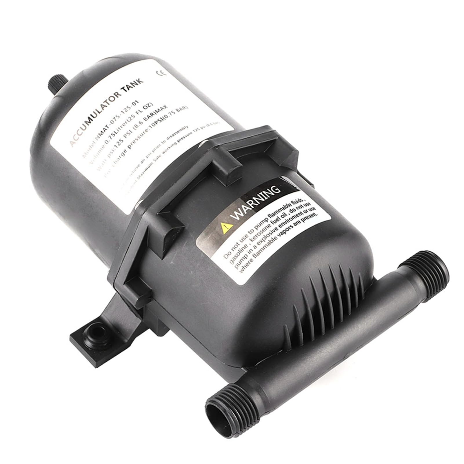 Accumulateur de Flux de Réservoir de Pression du Réservoir 0,75 L 125psi Marin RV Boat