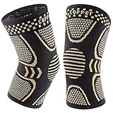 1 Pair Knee Brace Knee Compression Sleeve for Men & Women Knee Support Knee Pads for Meniscus Tear,...