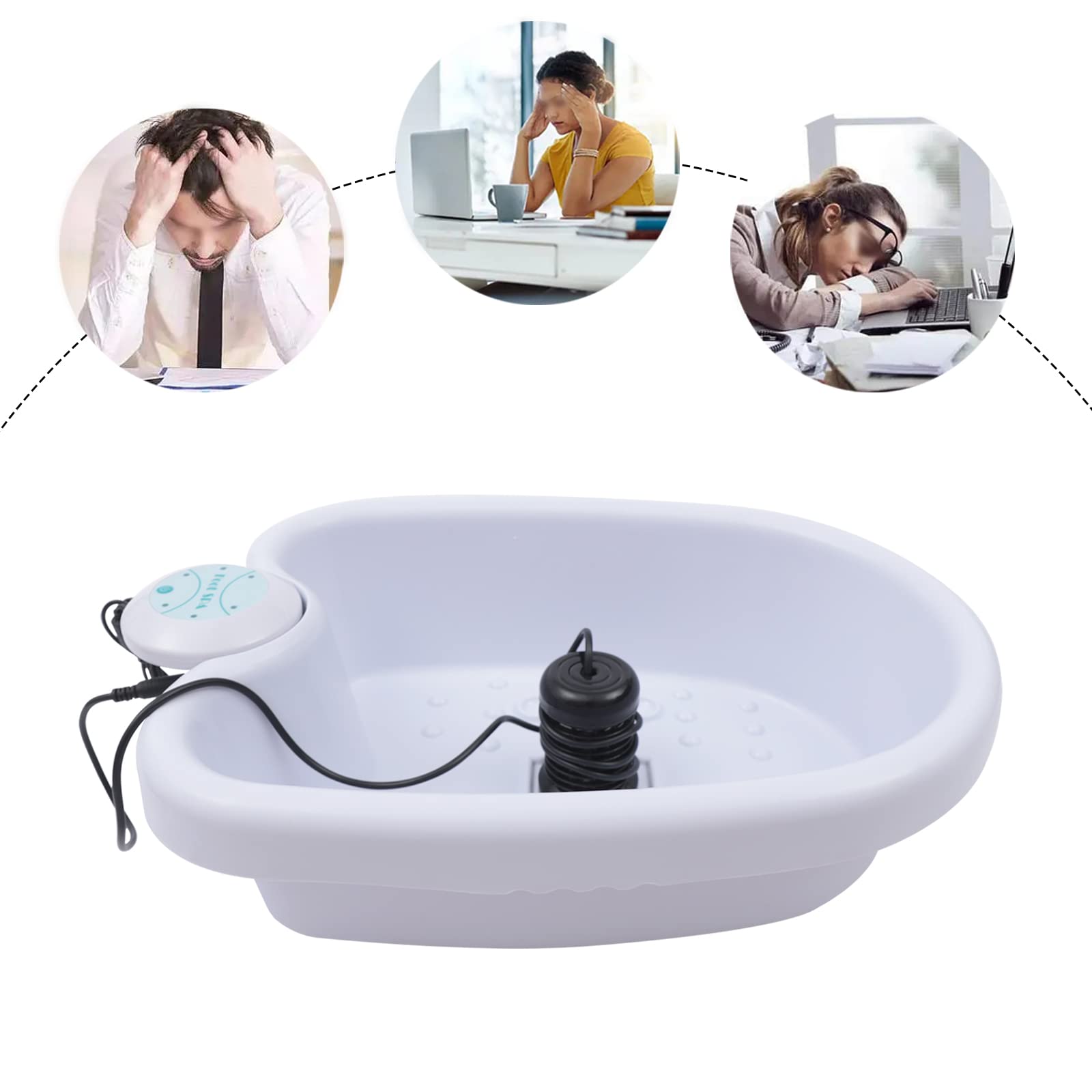 YIYIBYUS Foot Bath Ionic Machine,Ionic Foot Bath Ion Machine Spa System Machine for Home Club