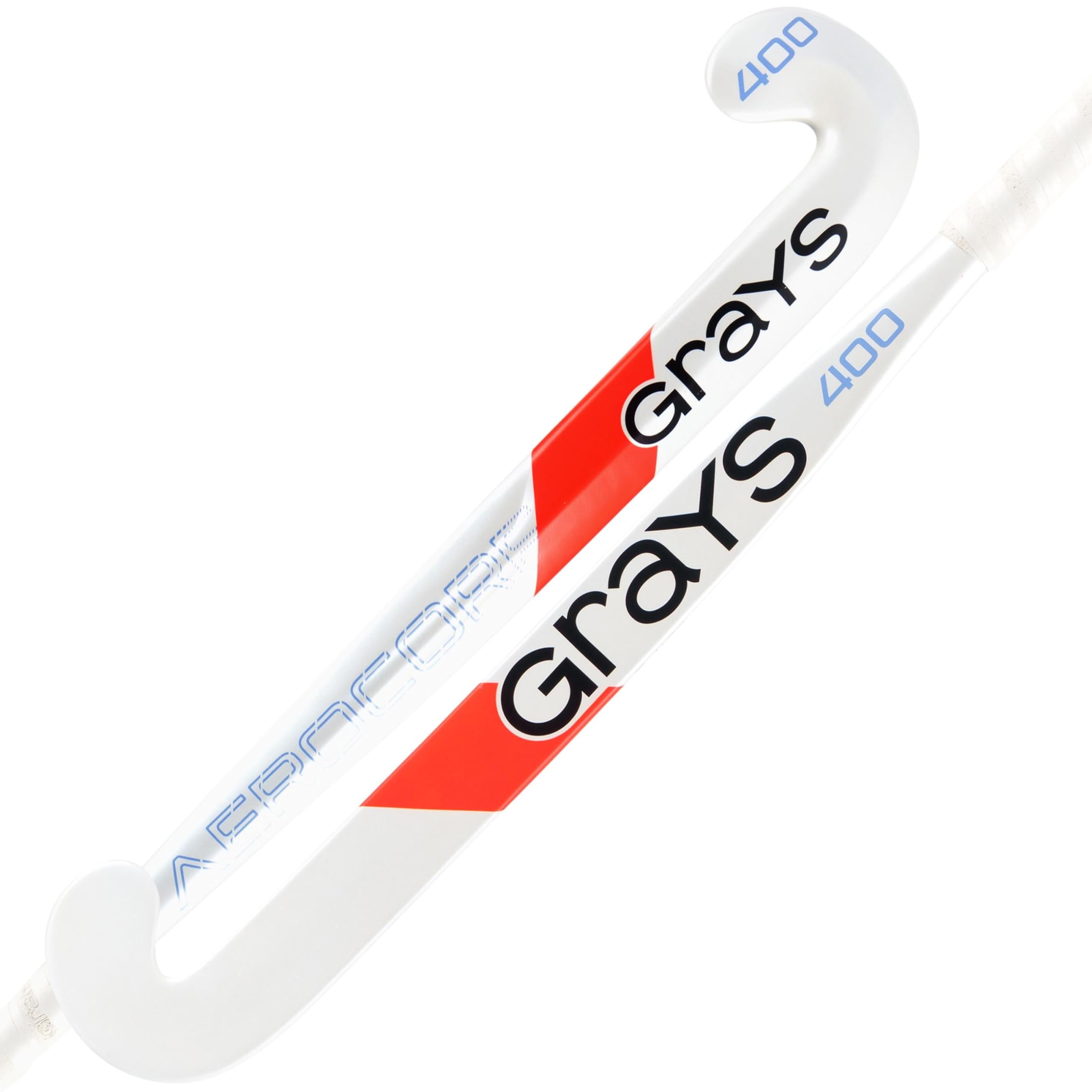 GRAYS AC400 Dynabow-S Composite Hockey Stick - Junior (White, 34")