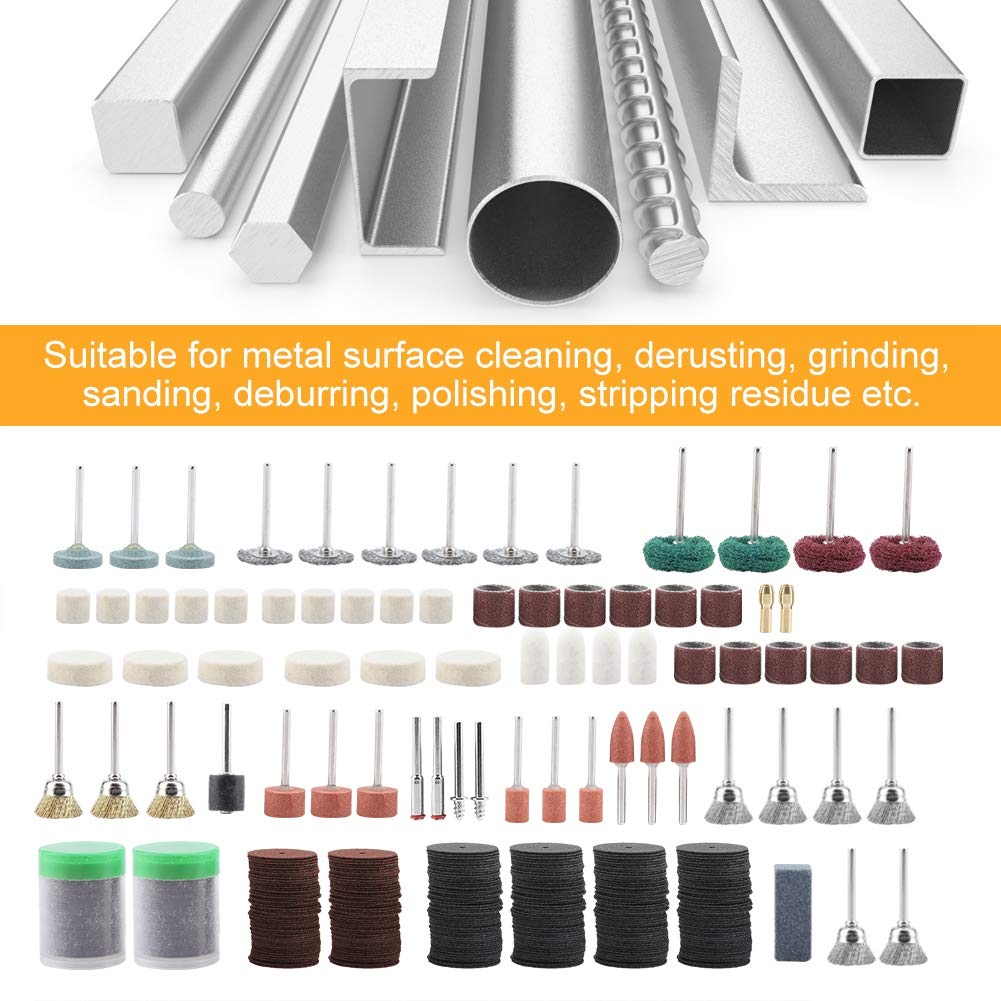 347Pcs Rotary Wheel Polishing Accessories Set - Image 4