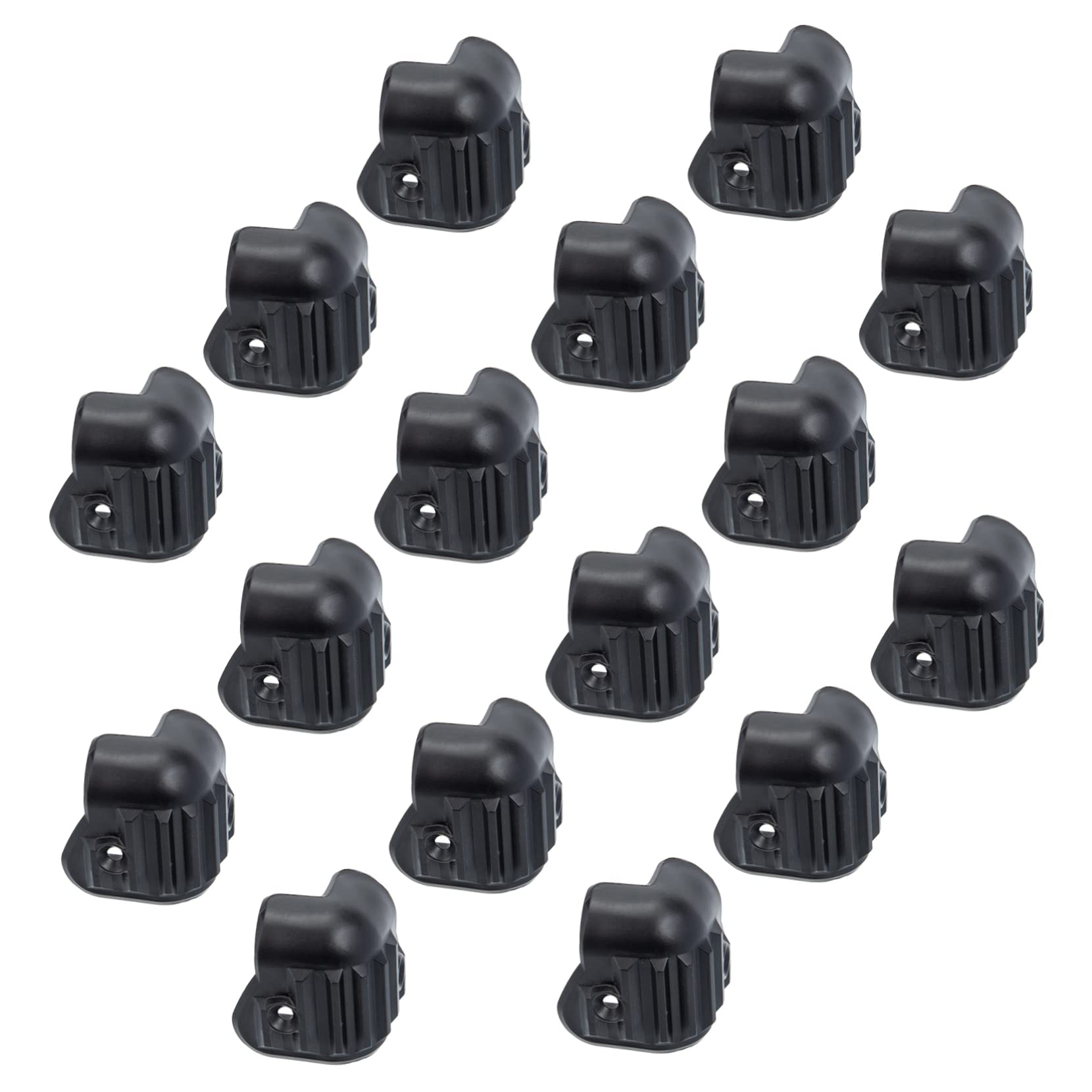 FUNOMOCYA 16Pcs Speaker Corner Covers Collision Protection for High Performance Plastic Wrap Corners for Speakers Amplifiers