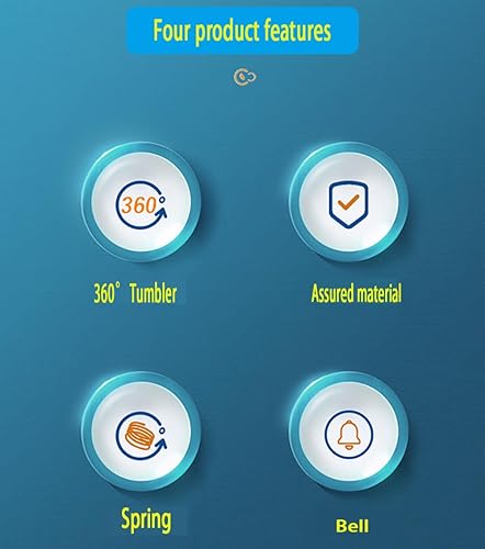 Miniatura 4 de Juguete de plumas para gatos, vaso de 360, con plumas y campanas coloridas para atraer la atención de tu gato (verde)