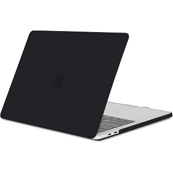 TECOOL Case for MacBook Pro 15 A1990 A1707 2016-2019 Black