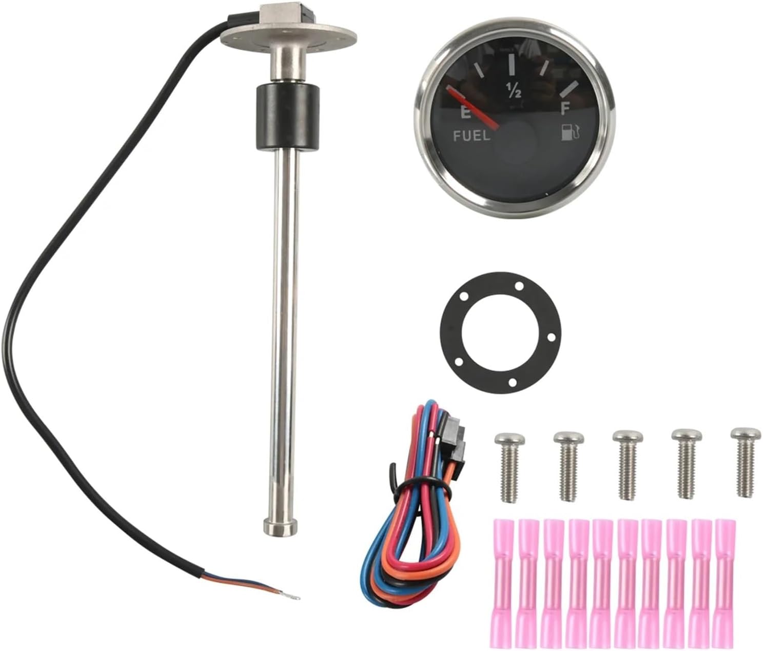 8"" Stainless Steel Fuel Sender Unit Boats for Tank Sending Water Level Sensor and Gauge for Marine Auto Car Truck RV