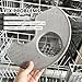 WPW10463906 Dishwasher Filter Replacement WPW10195360,2312301,PS11755148,AP6021820 Compatible with Whirlpool KitchenAid Maytag Kitchen Appliance Accessories