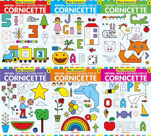 Impara, Gioca E Colora Con Le Cornicette. Mini Cornicette. Ediz. A Colori