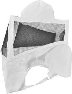 Beekeeping Protective Equipment,Beekeeping Tools,Beekeeping Hat Contraction Design Breathable Mesh White Edging Beekeeper Cowboy Hat for Beekeeping Hunting Hiking